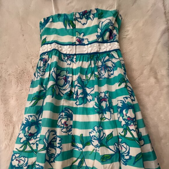Lilly Pulitzer Langley Strapless Dress - Picture 4 of 11